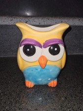 Civetta gufo in ceramica