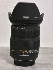 SIGMA 18-200 mm 3,5-6,3 DC OS