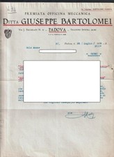 434 GIUSEPPE BARTOLOMEI - PADOVA  vedi  mod. personalizzato