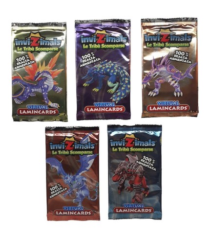 5 bustine lamincards - *hh*,