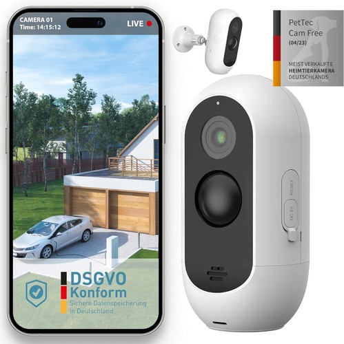 Pettec cam free telecamera - pettec,