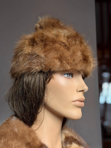 Cappello pelliccia visone