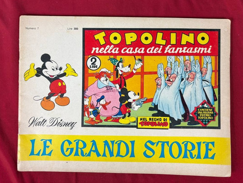 Fumetto epoca topolino - d'epoca, nella