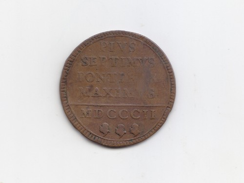 Bb706 pio vii - baiocco, 1802