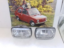 FIAT 126 DEL 74  FARI DX E  SX