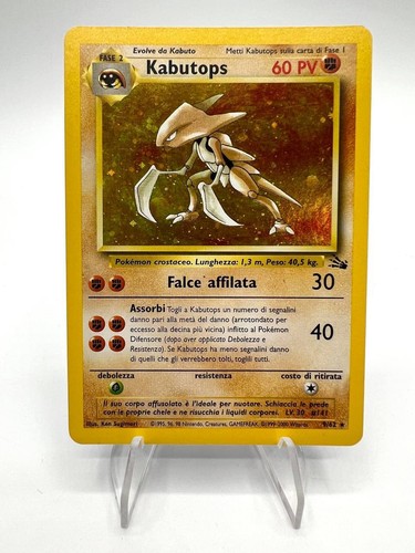 Carta pokémon kabutops 62 - carta,