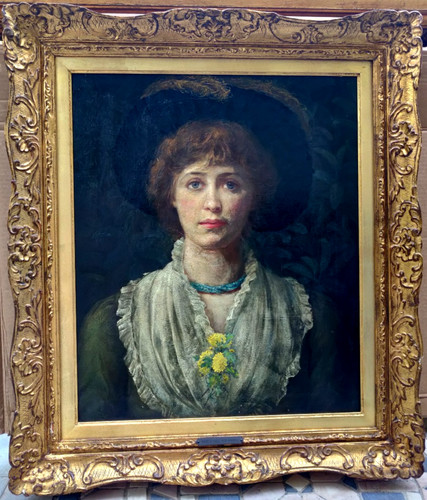 Meraviglioso dipinto olio - , tela