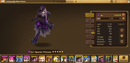 Summoners war 2 ld5 - war, eu!