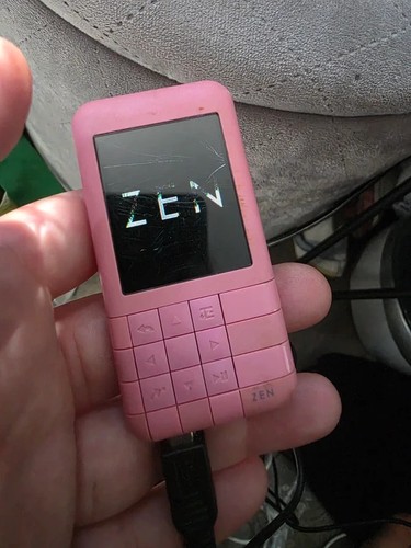 Lettore mp3 vintage zen