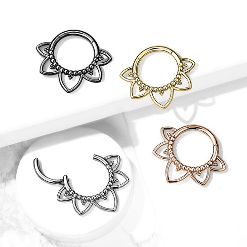Piercing setto clicker