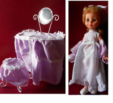 BAMBOLA VINTAGE CON PETTINEUSE - BIEFFE  