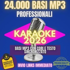 24.000 Basi per KARAOKE MP3