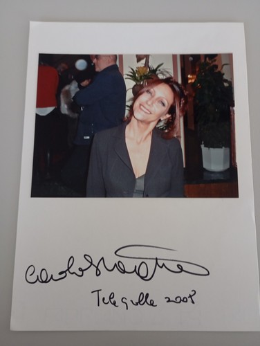 Carola stagnaro autografo - stagnaro,
