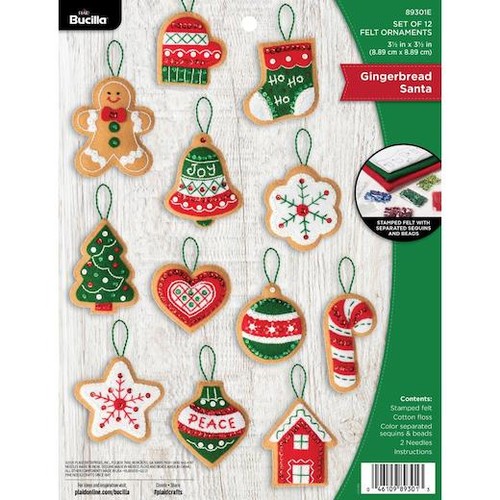 Bucilla feltro ornamenti - bucilla,