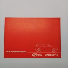 Libretto uso manutenzione