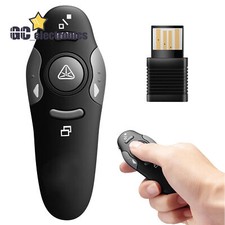 Penna puntatore laser telecomando presentatore alimentazione PPT wireless USB 2,4 G Hz
