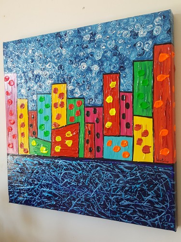 Quadro moderno astratto - quadro,