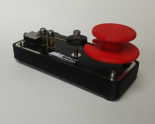 Chiave dritta pcb red - chiave, morse