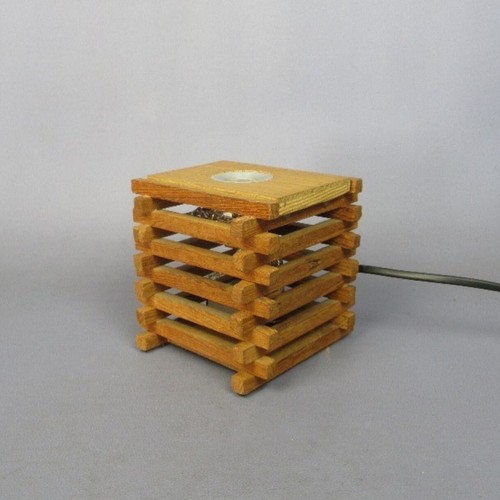 Lampada tavolo legno - lampada,