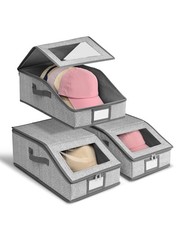 Stackable Hat Organizer for