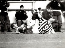 foto originale d'agenzia Juventus - 47 17/05/1995 -Parma (1-1) - Vialli/Minotti