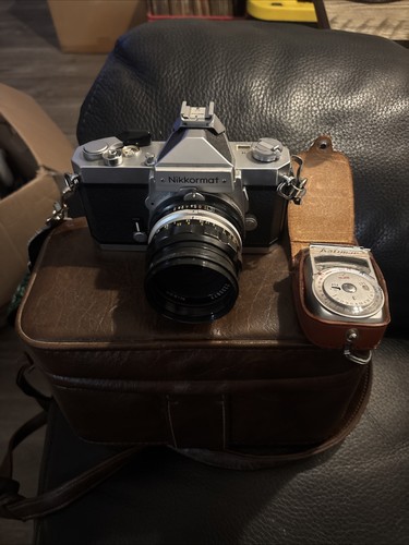 Fotocamera nikkormat ft2 35mm - fotocamera,