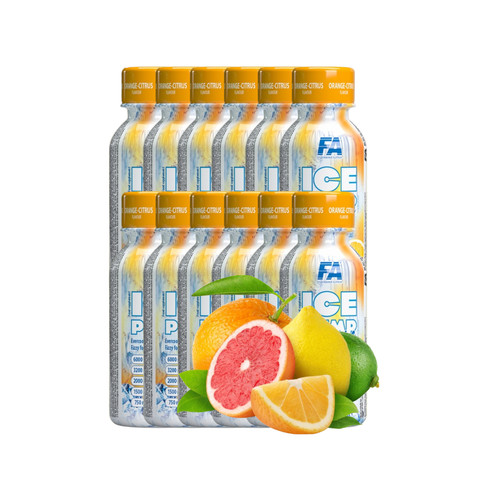Ice pump juice shot - ice,