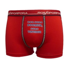 Boxer rosso Natale uomo