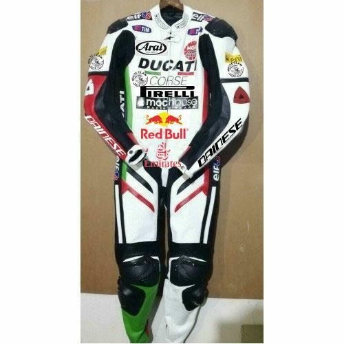 Tuta pelle ducati cosre - in,