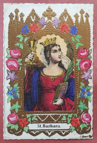 Raro santino holy card dell - card, dell'