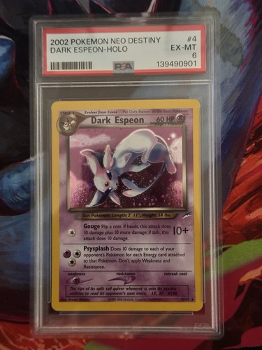 Dark espeon neo destiny holo - neo, 4