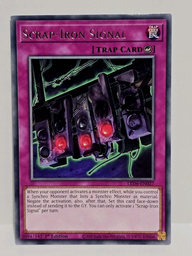 Scrap iron segnale - yu-gi-oh!,