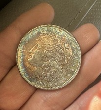 1886 P MORGAN DOLLARO GEMMA AU