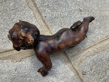 putto presumibilmente in  gesso dipinto 