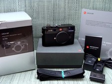 Leica 10704 - Kit corpo vernice nera M9 *nuovo ID sensore 15/ 11990 clic* - IMBALLO ORIGINALE