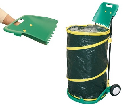 Carrello raccoglitutto green - carrello,