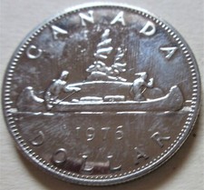 1976 Canada Canoe Nickel