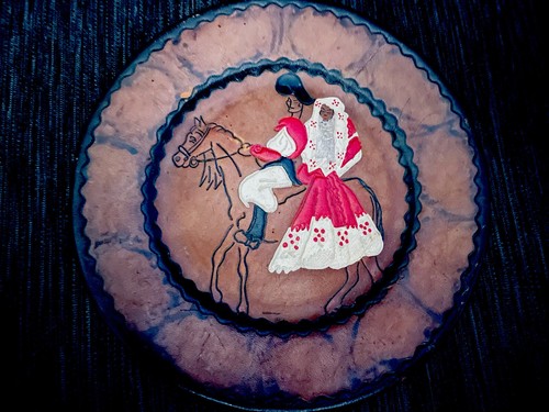 Arte sarda piatto - arte,