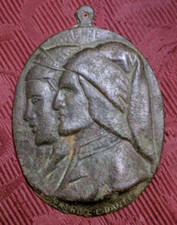 Antica piastra medaglione