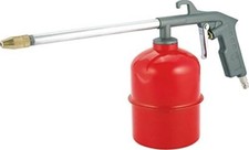 UTILIA PISTOLA PER LAVAGGIO  A SPRUZZO CON SERBATOIO PER COMPRESSORE