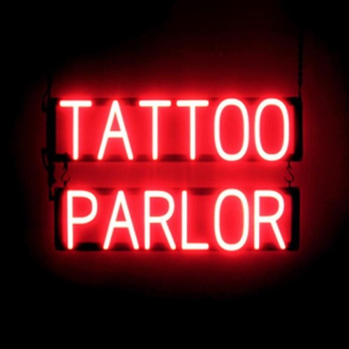 Insegna spellbrite tattoo - insegna,