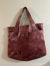 ENRICO COVERI per Amalia Branca SNEAKE borsa messenger in pelle donna bordeaux