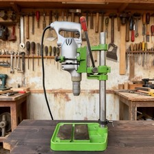 Trapano  vintage con supporto a colonna