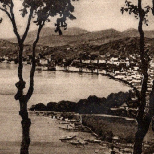 Cartolina antica rppc lugano - cartolina,