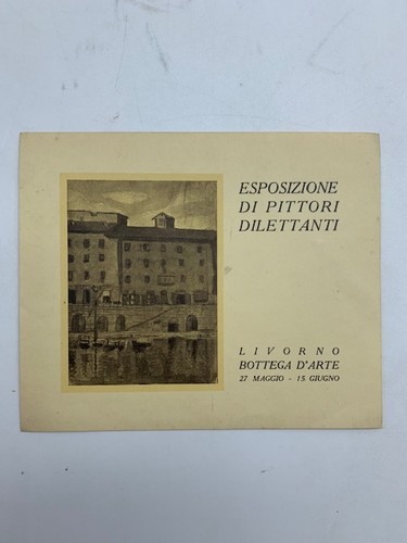 Cartolina invito esposizione - cartolina,