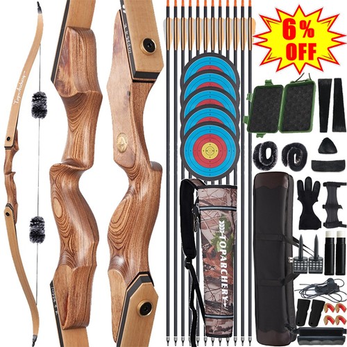 Set frecce arco ricurvo - 60", da