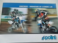 polini minicross - minimotard depliant brochure