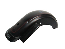 Parafango posteriore Harley Street Glide nero compreso prolungamento