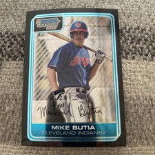 2006 Bowman Chrome - Prospects Mike Butia #BC19 (RC)