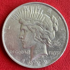 1 Dollaro USA 1922 BB+ Peace